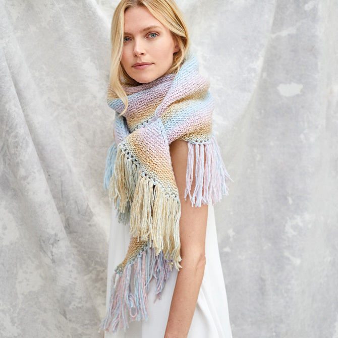 Lana Grossa Shawl Wrap Knitting Pattern