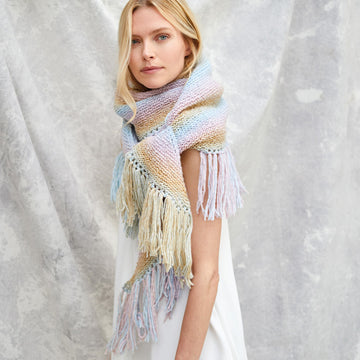 Lana Grossa Shawl Wrap Knitting Pattern