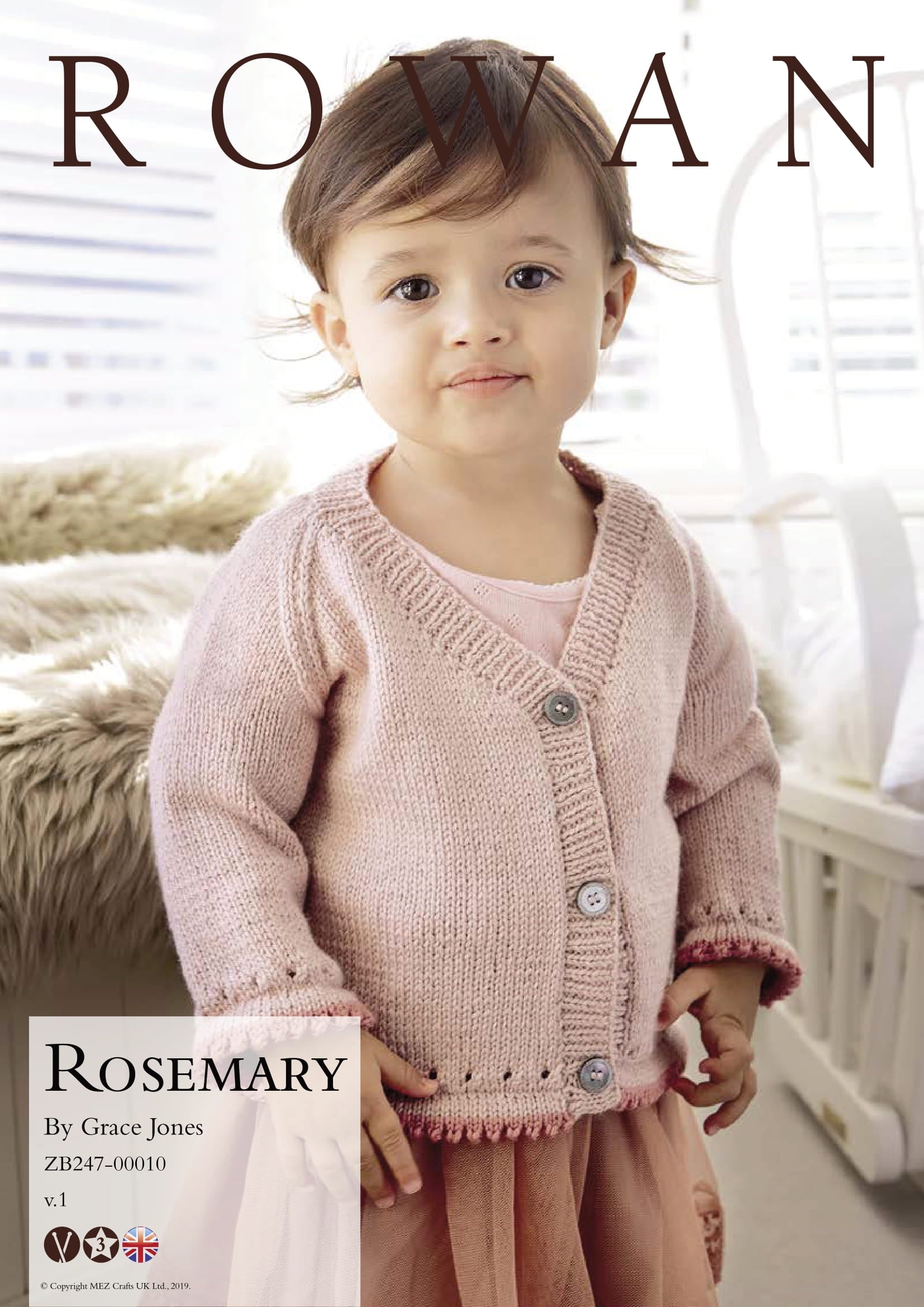 Rowan Rosemary Cardigan Knitting Pattern