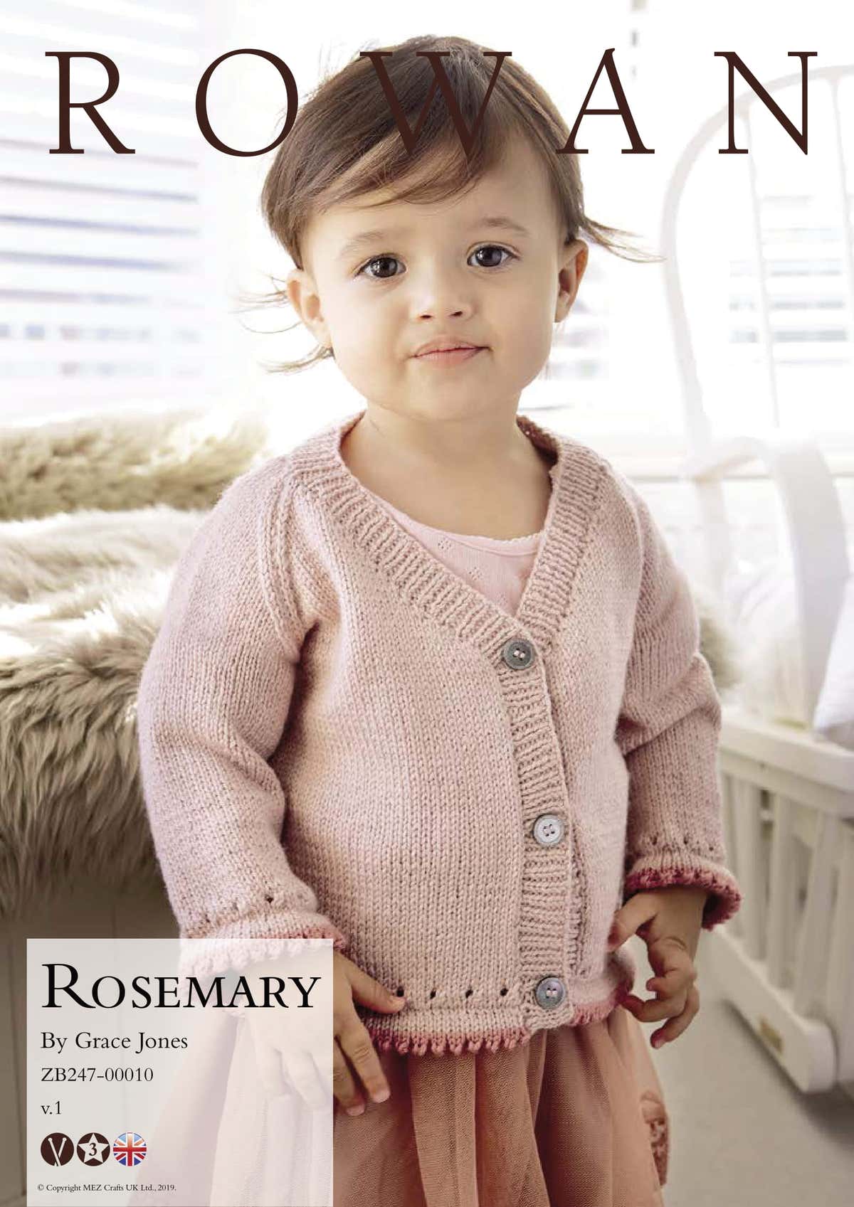 Rowan Rosemary Cardigan Knitting Pattern