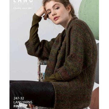 Lang 247-32 Jacket Cardigan Knitting Pattern