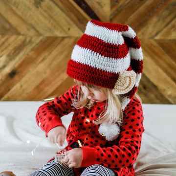 Santa's Little Helper Elf Hat with Ears