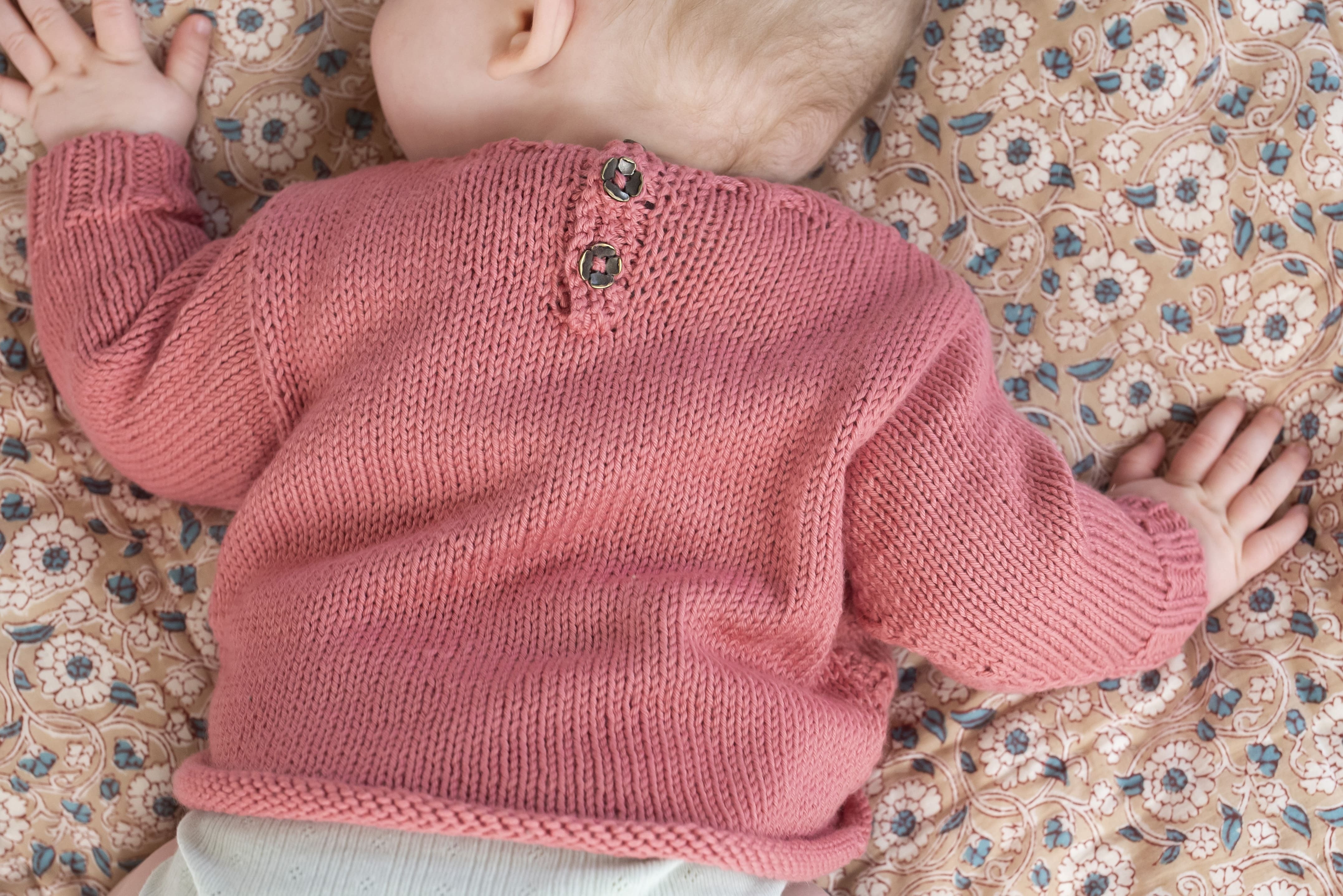 Sun Spots Sweater Jumper Knitting Pattern