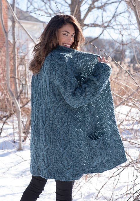 Berroco Morton Cardigan Knitting Pattern