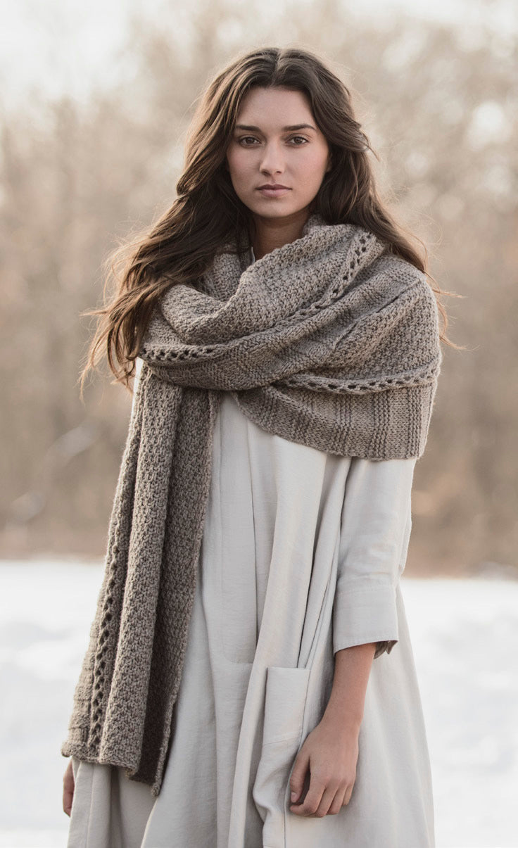 Blue Sky Fibers Endless Wrap Knitting Pattern