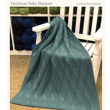 Plymouth Yarn 0667 Heirloom Baby Blankets Knitting Pattern
