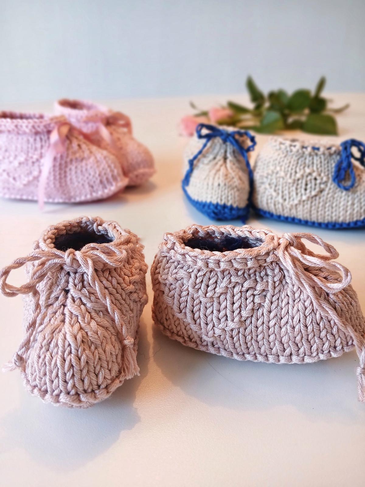 Tiny Heart Baby Shoes