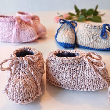 Tiny Heart Baby Shoes