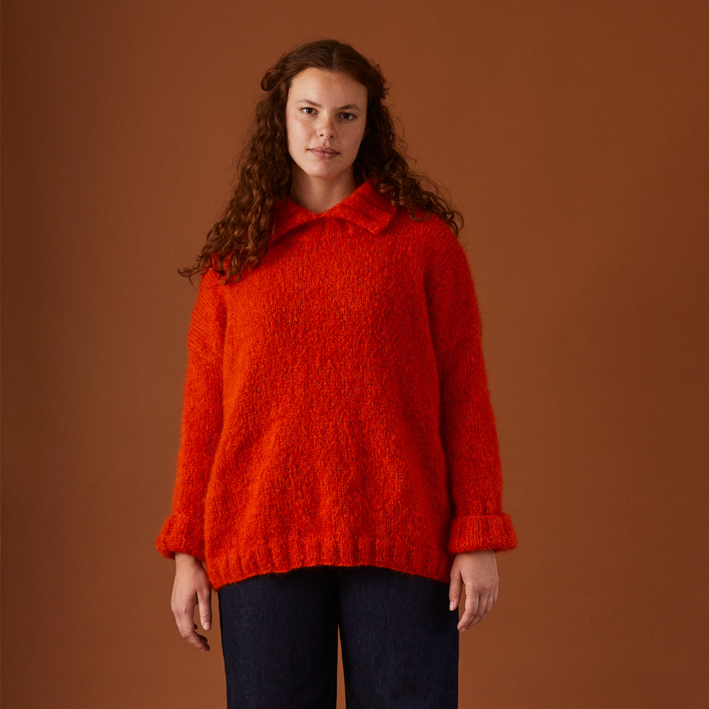 Debbie Bliss Helen Simple Everyday Sweater Knitting Pattern