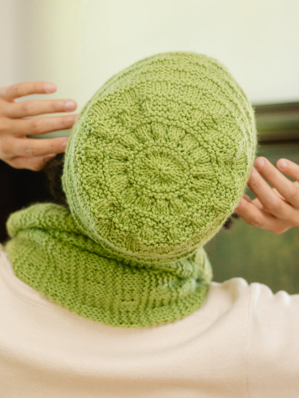 Milford Hat & Scarf in Berroco Modern Comfort Knitting