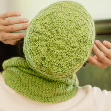 Milford Hat & Scarf in Berroco Modern Comfort Knitting