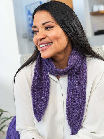 Lamia Scarf in Berroco Aerial  PDF