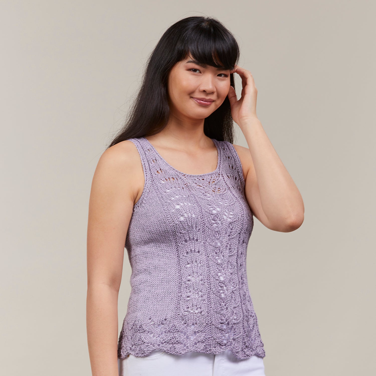 Sesia Roselyn Tank Jumper Knitting Pattern