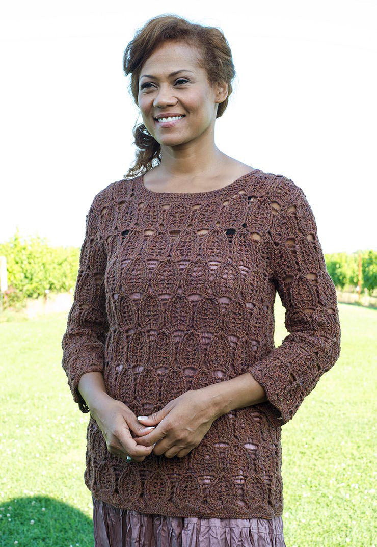 Innsbrook Pullover Jumper Crochet Pattern