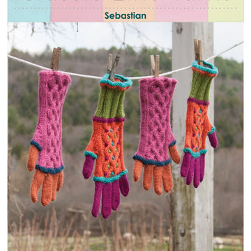 Classic Elite Yarns Sebastian Gloves Knitting Pattern