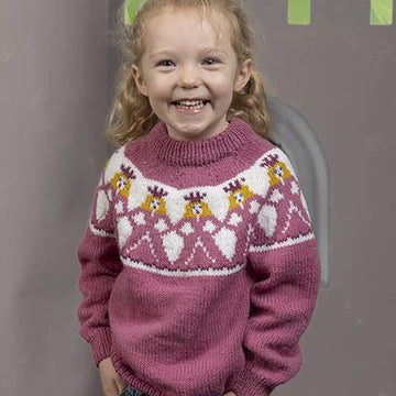 Vanessa Sweater in Viking of Norway Alpaca Storm Pink PDF
