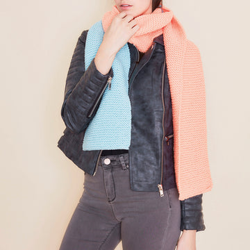 Paintbox Yarns Easy Beginners Scarf Knitting Pattern