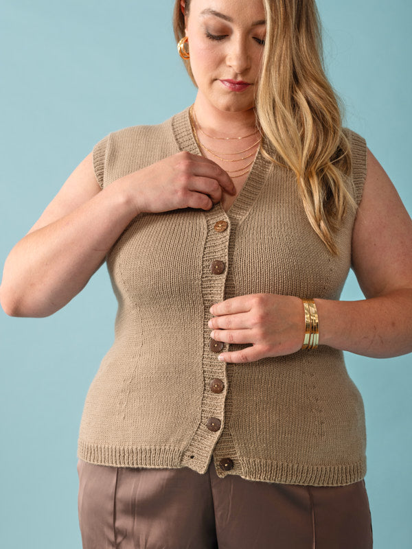 Calla Top in Berroco Cashmello Knitting Pattern