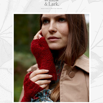 Willow & Lark Zoe Wristwarmers Knitting Pattern
