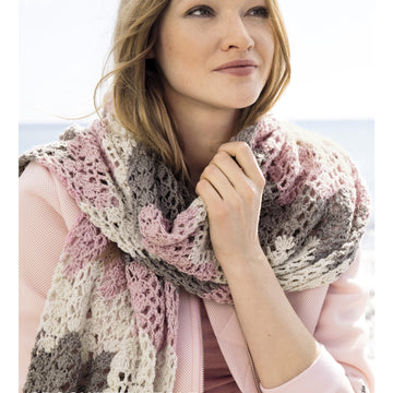 Lana Grossa Crocheted Stole Pattern