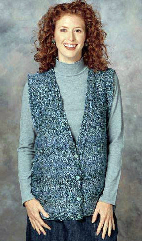 Knitted Casual Vest Pattern