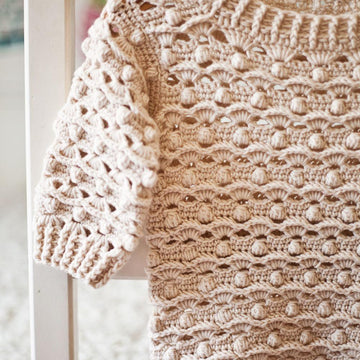 Waves and Bobbles Sweater