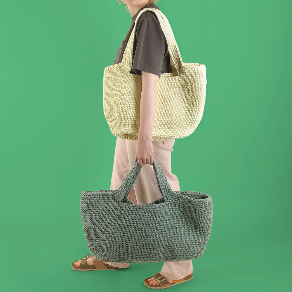 Paintbox Yarns Nice & Easy Storage Basket & Tote Bag PDF