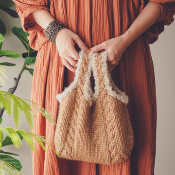 Fluffy Border Vest