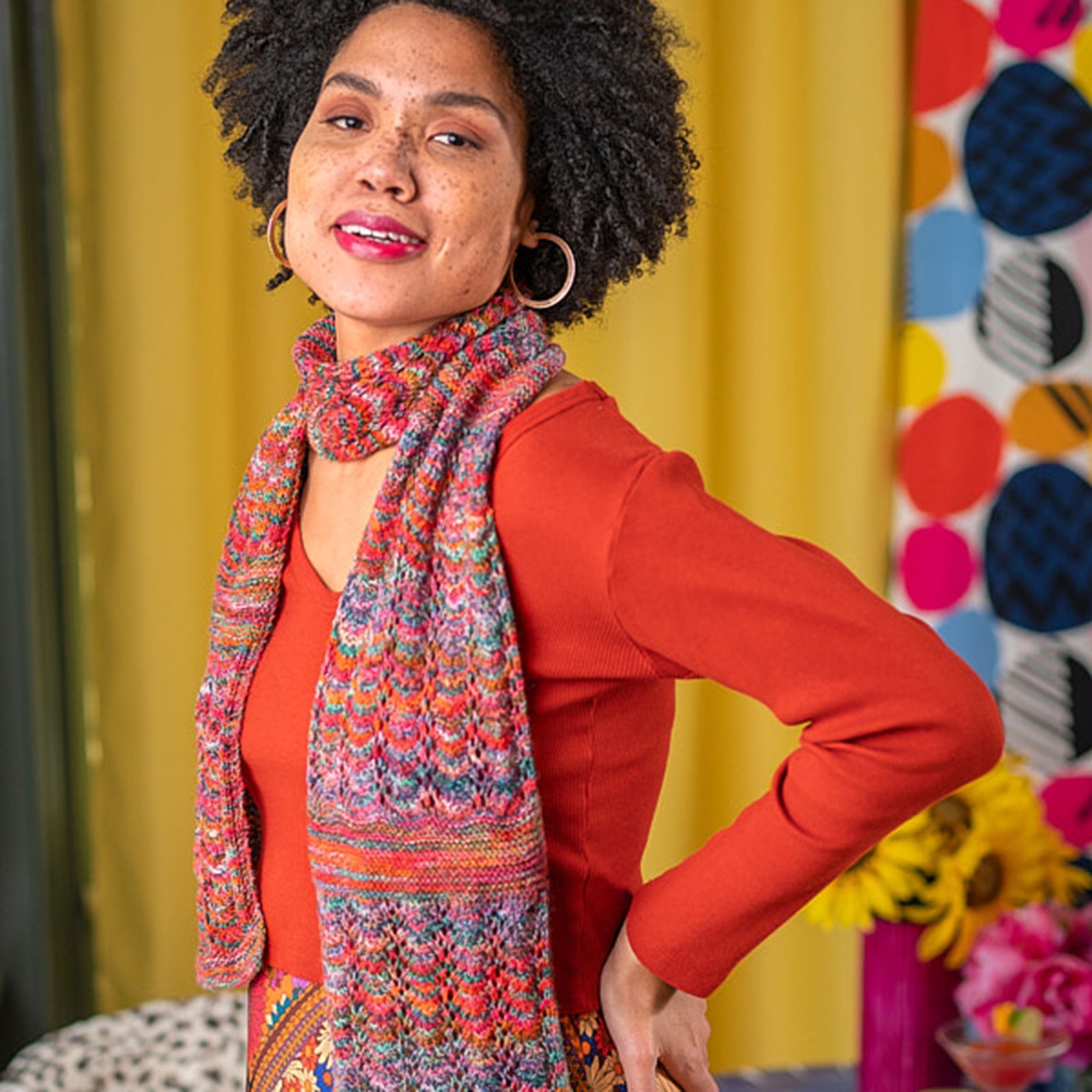 Berroco Gatti Scarf Knitting Pattern