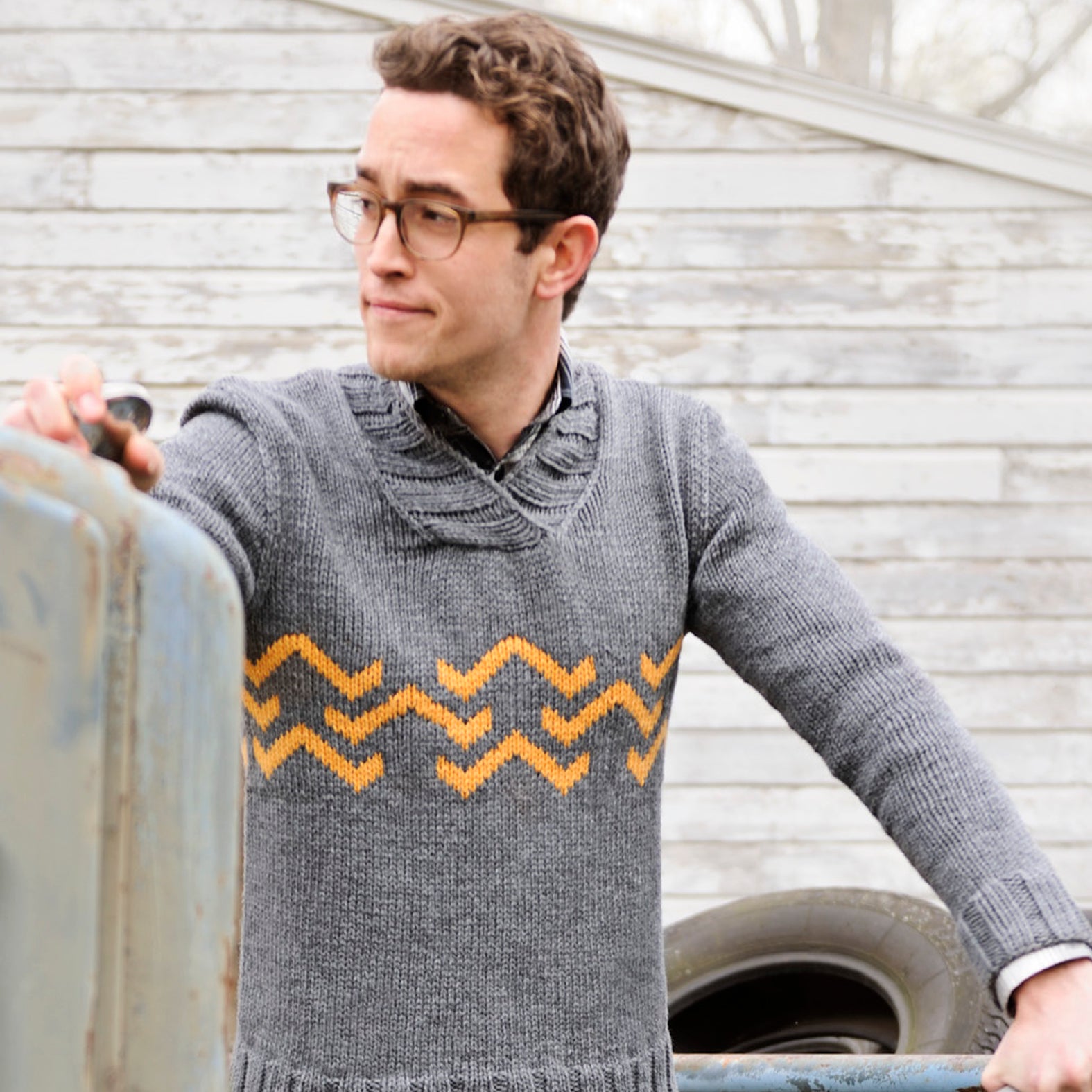 Spud & Chloe by Blue Sky Fibers 9526 Charlie Sweater Pattern