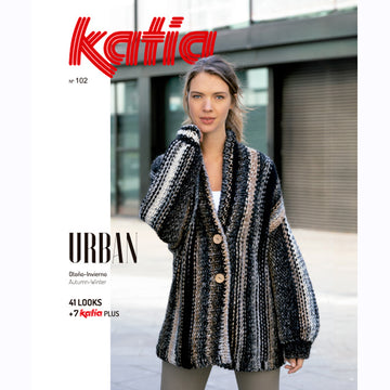 Katia No.102 Cardigan Crochet Pattern