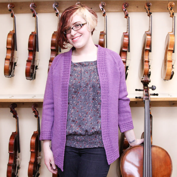 Valley Yarns 40th Anniversary Windchill Cardigan Knitting Pattern