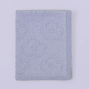 Paintbox Yarns Flower Baby Blanket Knitting Pattern