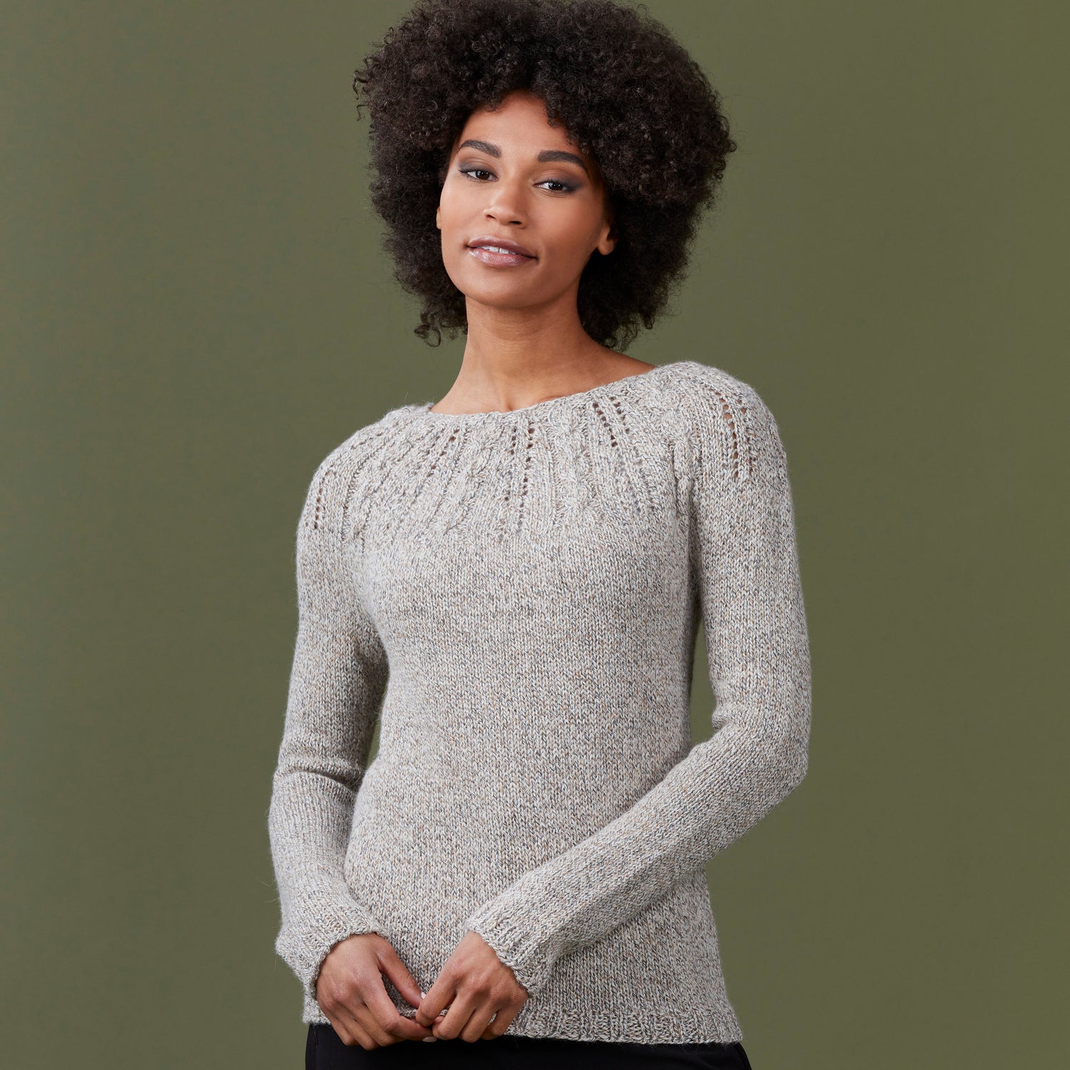 Sesia Alexandra Pullover Jumper Knitting Pattern