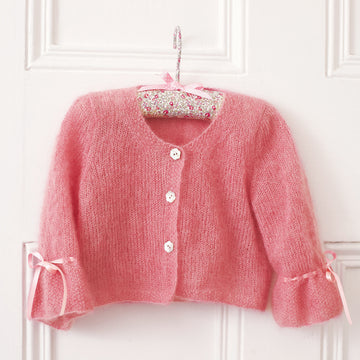 Debbie Bliss Cropped Cardigan Knitting Pattern