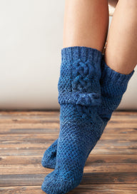 Temple Socks Knitting Pattern