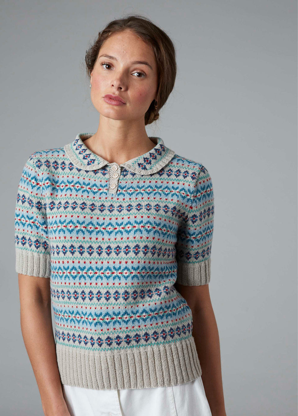 Debbie Bliss Vera Top Knitting Pattern
