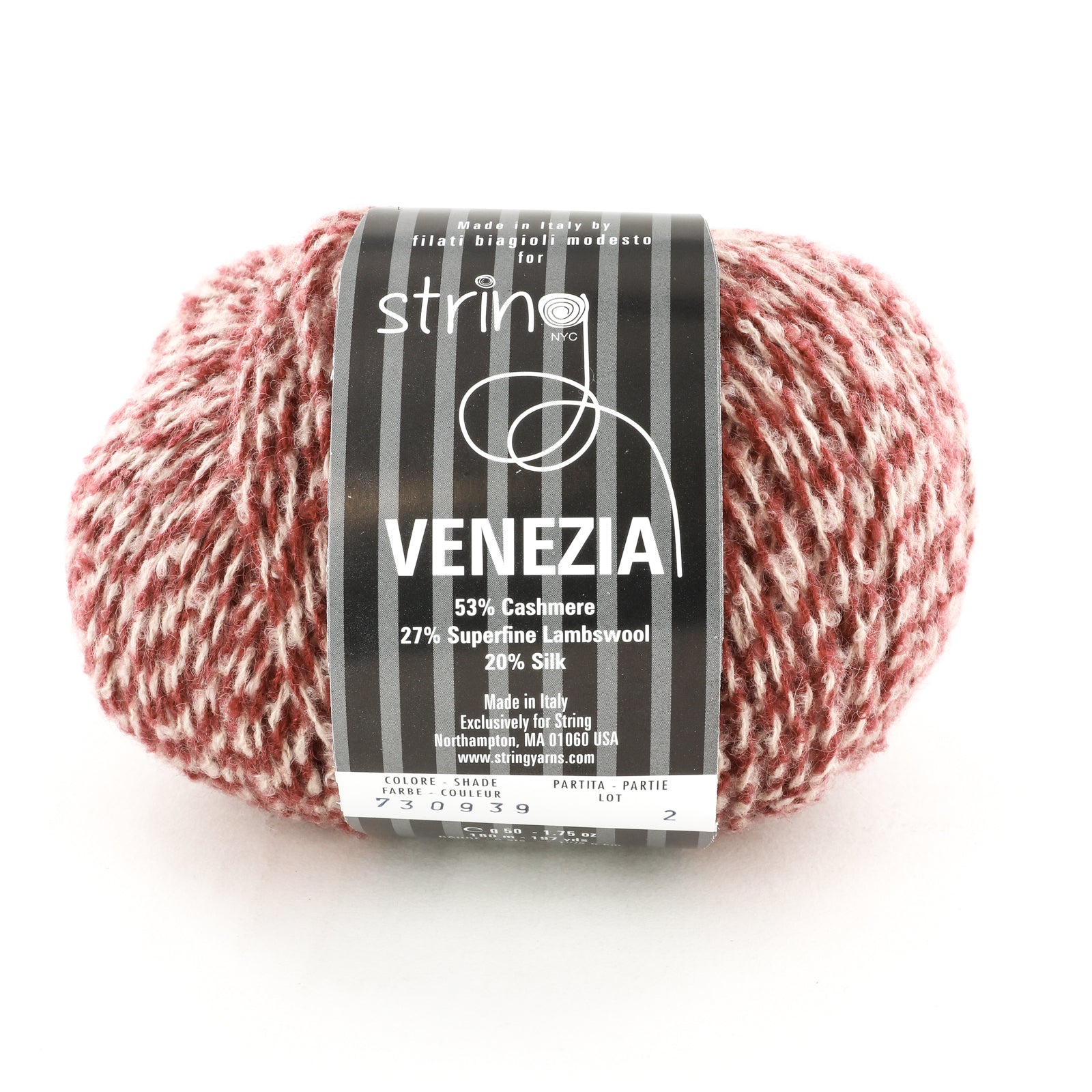 String Venezia Yarn - Cashmere Worsted