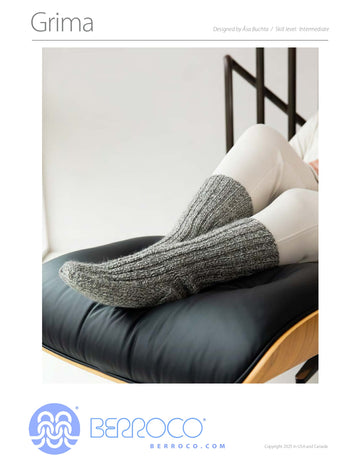 Grima Socks Knitting Pattern
