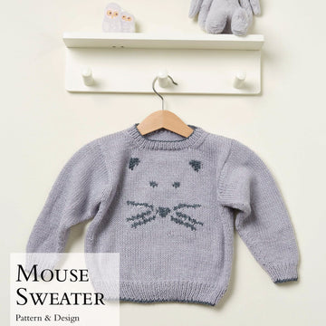 Rowan Mouse Sweater Jumper Knitting Pattern