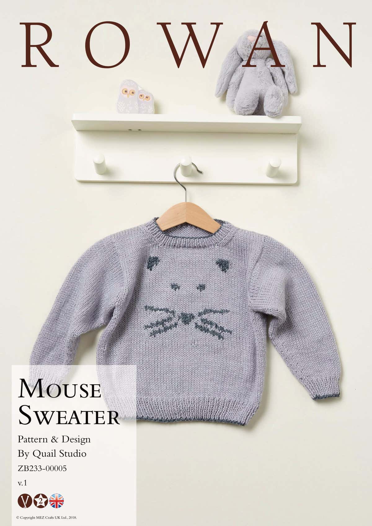 Rowan Mouse Sweater Jumper Knitting Pattern