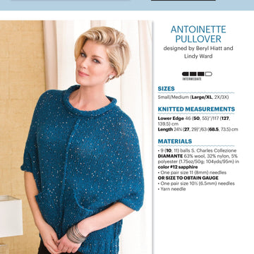 Stacy Charles Fine Yarns Antoinette Pullover Knitting