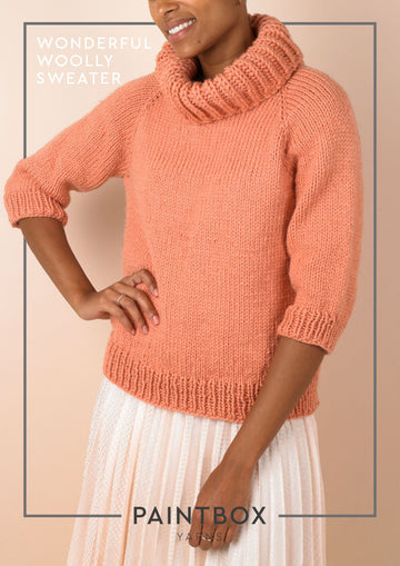 Paintbox Yarns Wonderful Woolly Jumper Knitting Pattern
