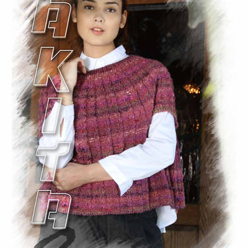 Noro Poncho (Akita 2) Cape Knitting Pattern