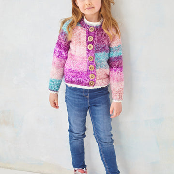 Cardigan & Sweater in King Cole Hedgerow Chunky - P6199 - Leaflet