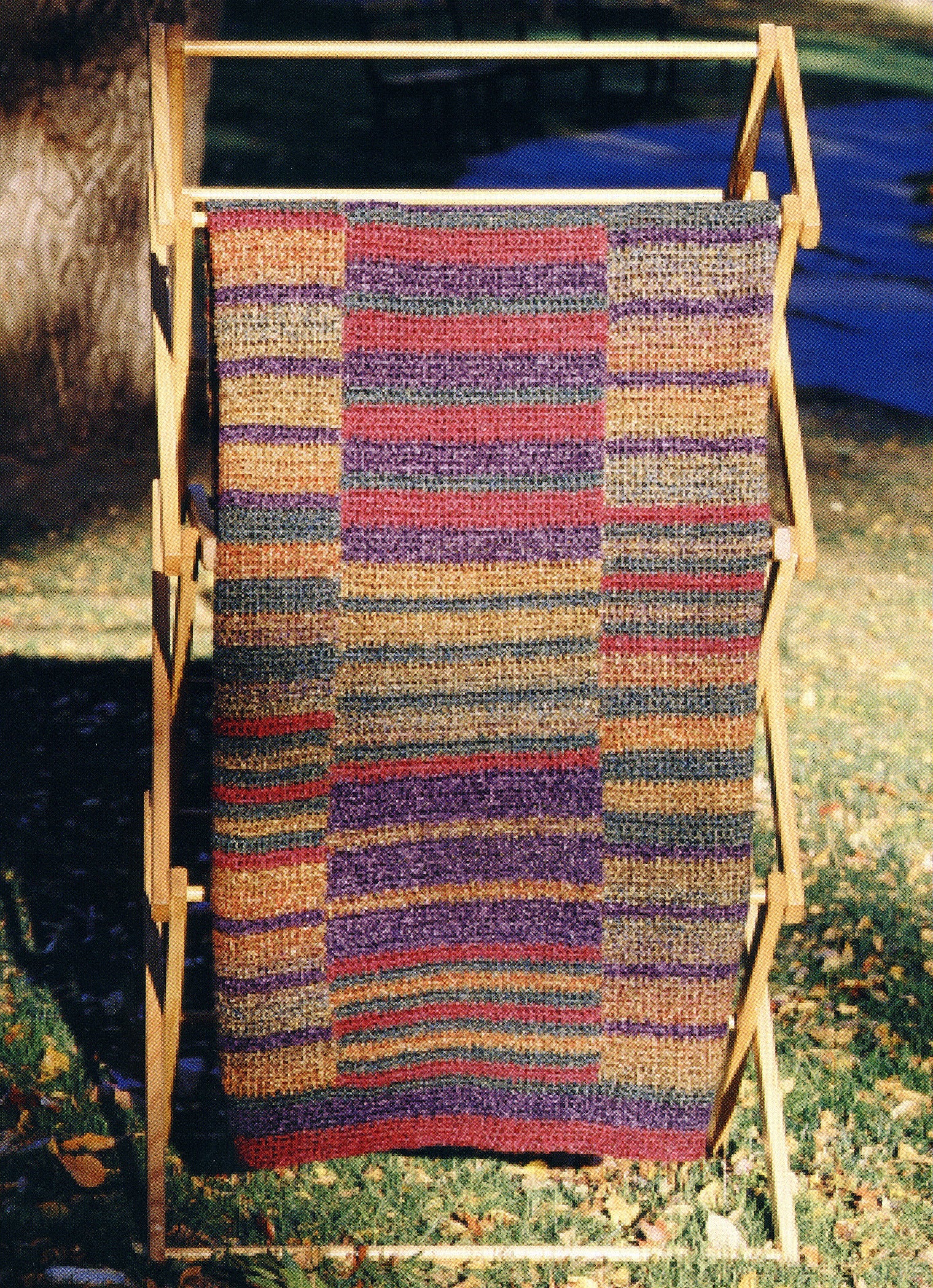 Crochet Prairie Stripes Throw Pattern