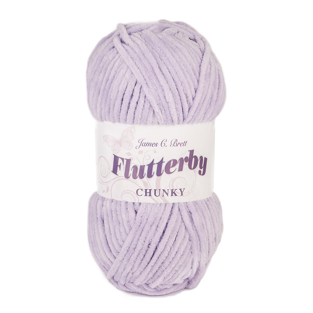 James C. Brett Flutterby Chunky Yarn - Polyester Chunky