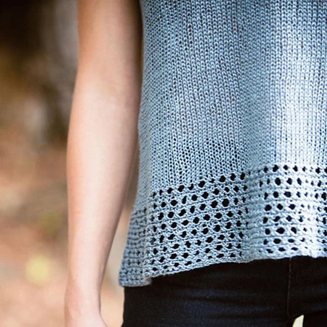 Louet Isidora Tee Jumper Knitting Pattern