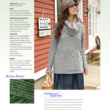 Berroco Tiran Jumper Knitting Pattern