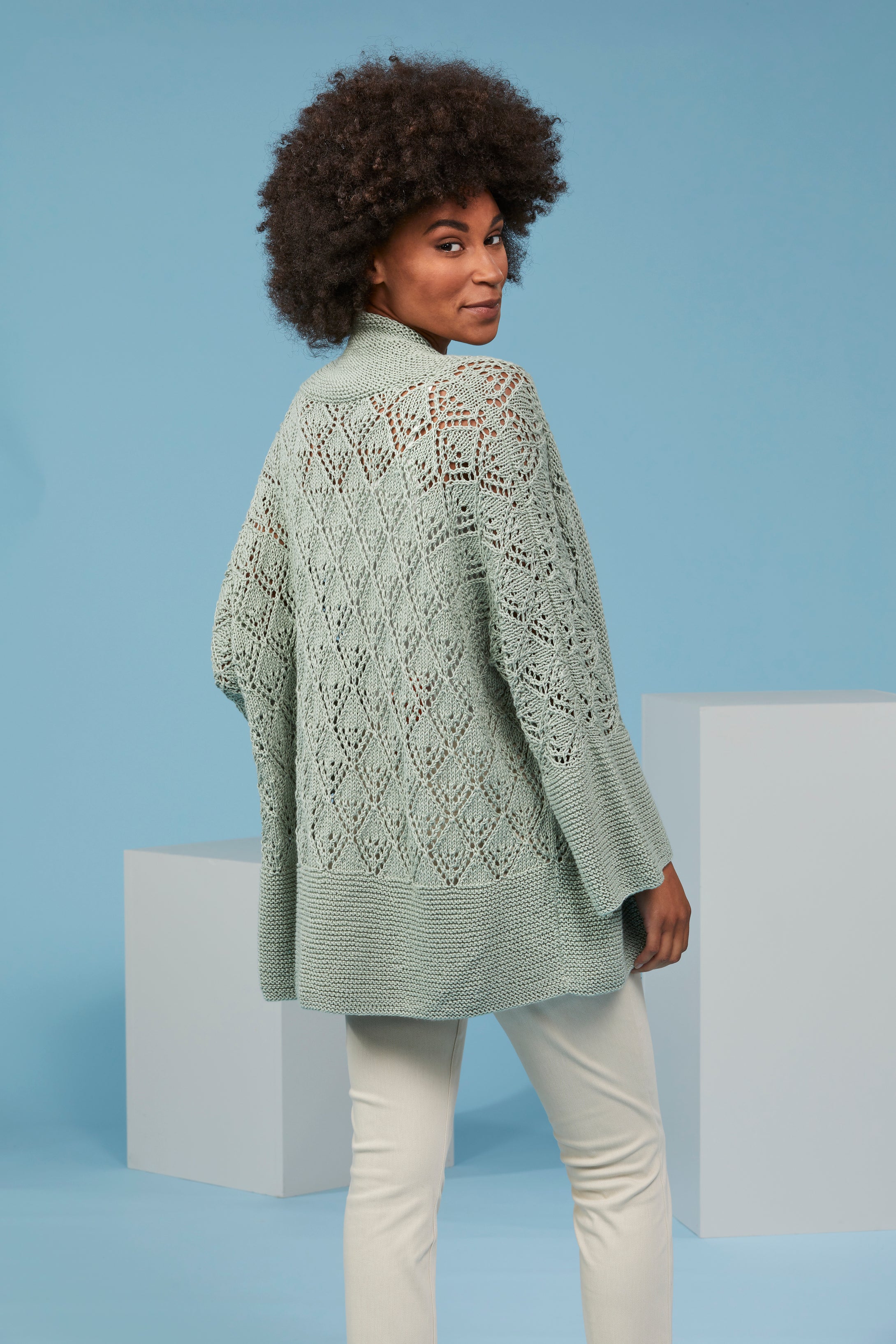 Tahki Yarns Woodlands Cardigan Knitting Pattern